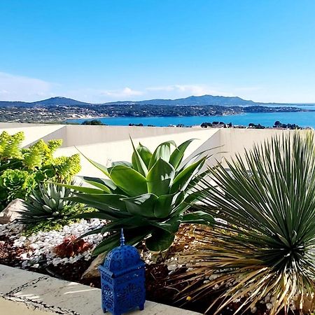Vue Mer Panoramique - Grande Terrasse Et Piscine Bandol Kültér fotó