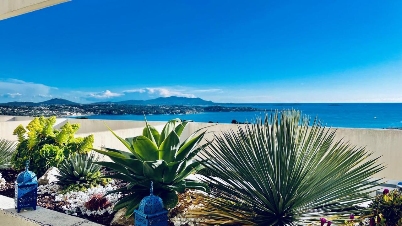 Vue Mer Panoramique - Grande Terrasse Et Piscine Bandol Kültér fotó